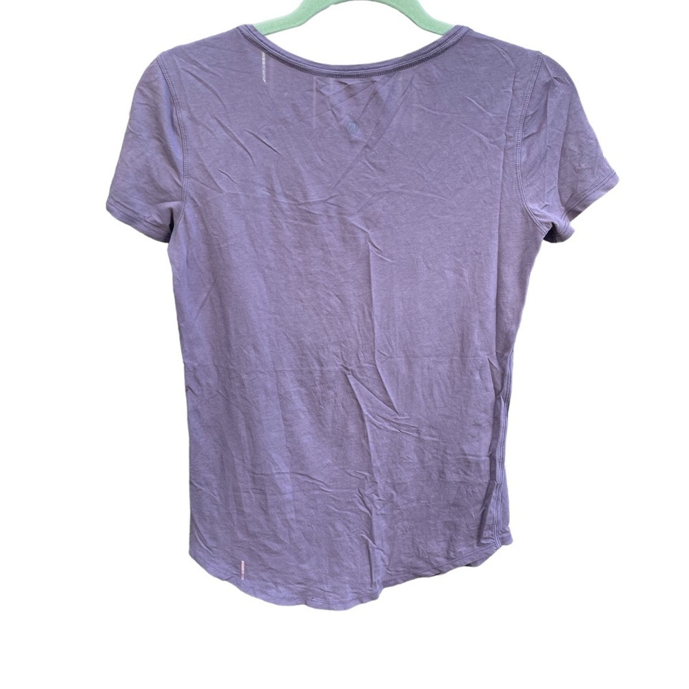 LULULEMON PURPLE ACTIVE TEE - Picture 2 of 4